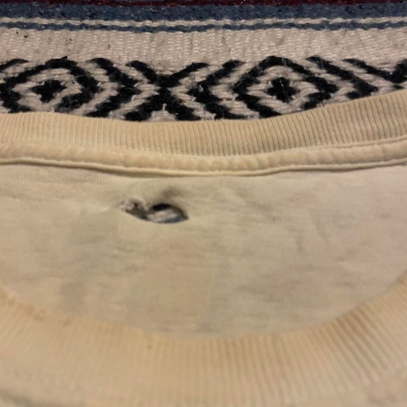 VTG 90s 00s FF COBRA checkered striped shelby cobra white race car tshirt L - Picture 5 of 5